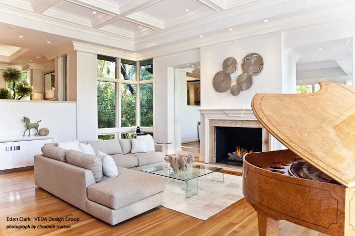 Eden Clark-VEDA Design Group Modern Living Room